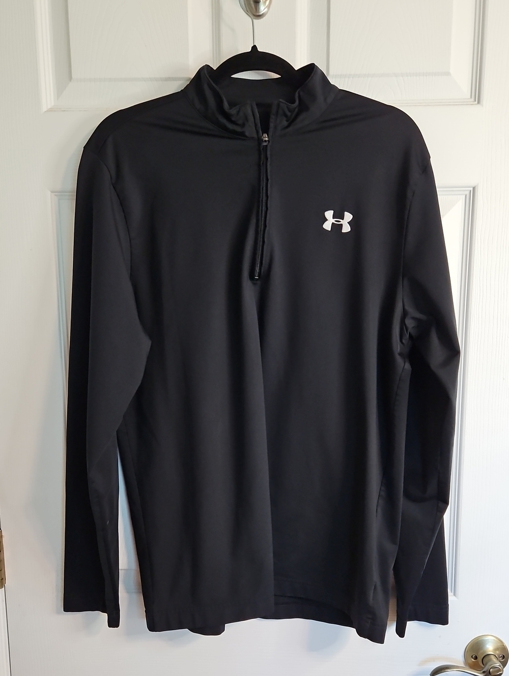 Under Armour Black Half-Zip Athletic Jacket
